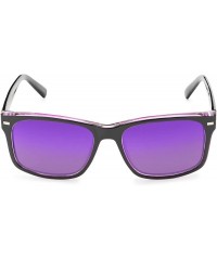 Sport Sunglass Warehouse Stokes - Polarized Plastic Retro Square Men's & Women's Full Frame Sunglasses - CG12O1Z9BDL $11.52