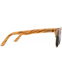 Round Morrison Half Rim Sunglasses - Honey - C612CDNQNIB $34.79