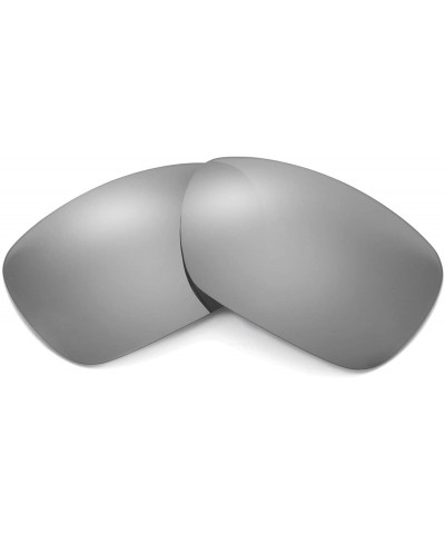 Shield Replacement Lenses for Oakley Inmate Sunglasses - 9 Options Available - Titanium Mirror Coated - Polarized - C211918H9...