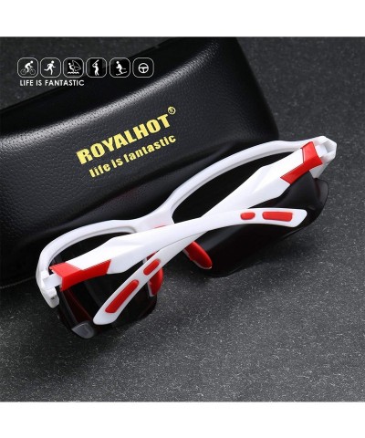 Sport Polarized Sport Sunglasses for Mens Women - Ideal for Fishing Driving Running Cycling and Outdoor Sports - CD192Z57ZR4 ...