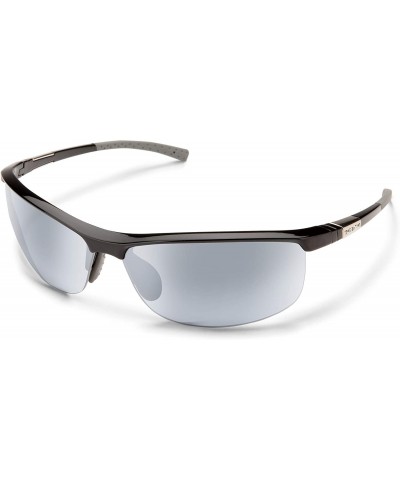 Rimless Tension Polarized Sunglasses - Black - C01875C2ON7 $63.44