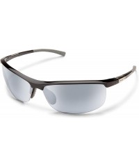 Rimless Tension Polarized Sunglasses - Black - C01875C2ON7 $30.45