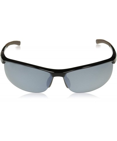 Rimless Tension Polarized Sunglasses - Black - C01875C2ON7 $30.45