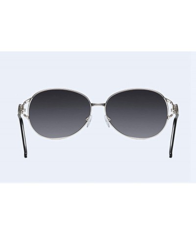 Rimless Women Polarized Sunglasses UV400 Protection Ladies Fashion Stylish Eyewear - Black - CG18OA4XNHQ $43.03