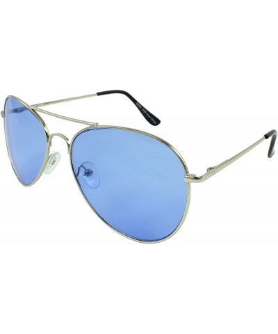 Aviator Weekender Aviator Fashion Sunglasses in Blue - C711G3L1SW1 $18.69