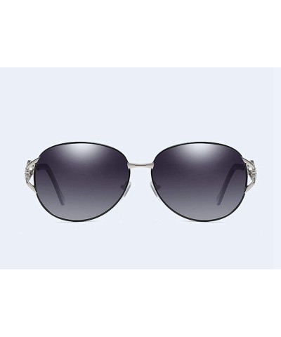 Rimless Women Polarized Sunglasses UV400 Protection Ladies Fashion Stylish Eyewear - Black - CG18OA4XNHQ $43.03
