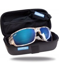 Wrap V-Guard Polarized Sunglasses - Large Frame + Thick Arms for Optimal Coverage - Camo - CJ18CIA925M $15.65