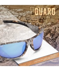 Wrap V-Guard Polarized Sunglasses - Large Frame + Thick Arms for Optimal Coverage - Camo - CJ18CIA925M $15.65