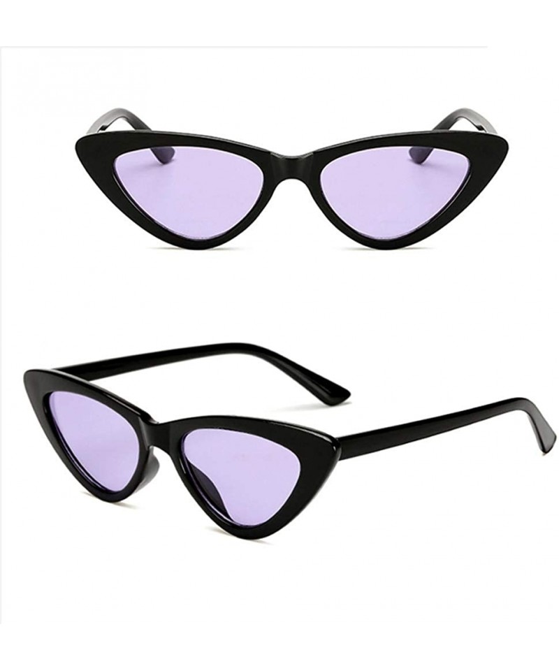 Round sunglasses for women Vintage Round Eyewear Gradient Retro Sun Glasses - 5 - CI18WZSS449 $18.31