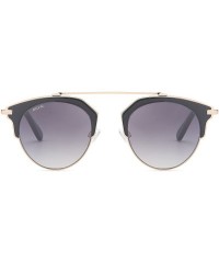 Shield Sunglasses for Women - Trendy Round Lens Eyewear for Summer - Dark Leopard - CJ18DZNGXUG $54.75