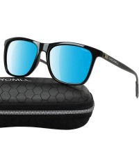 Oversized Sunglasses for Men and Women-Unisex Polarized Aluminum Magnesium Sunglasses Vintage Sun Glasses - CT18U0ILHQT $10.14