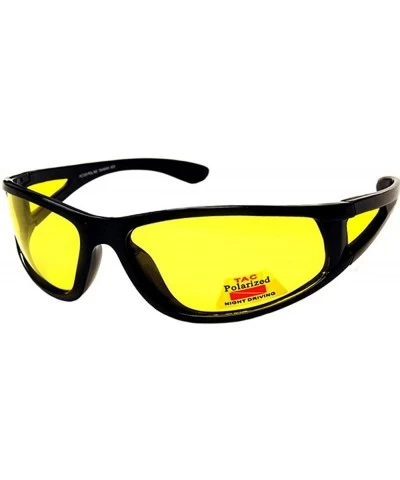 Wrap Night Vision Polarized Sunglass Wrap - CN183ZUKG83 $11.17