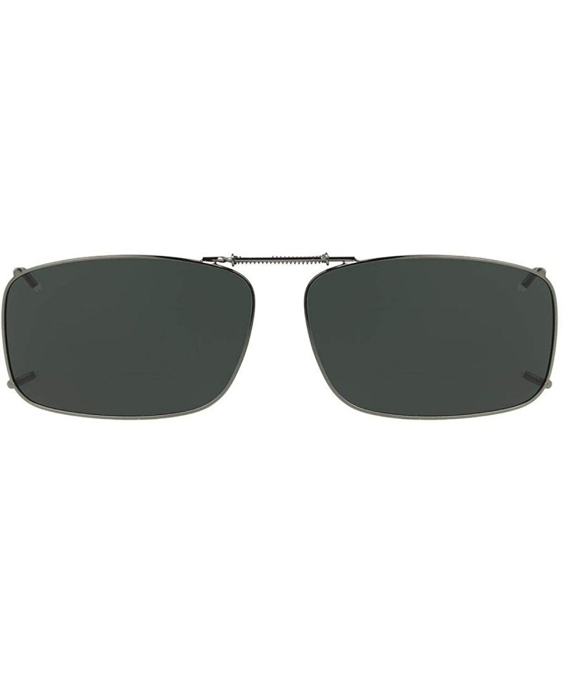 Rectangular polarized Clipons 52 Rec19 Full frame Gray - CC18O6IT3CC $20.60