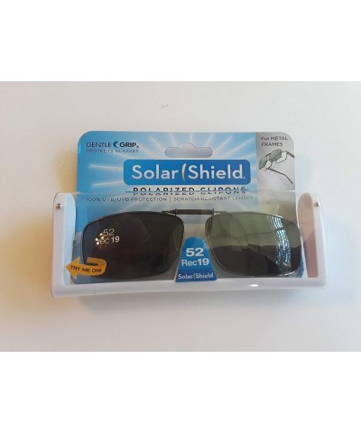 Rectangular polarized Clipons 52 Rec19 Full frame Gray - CC18O6IT3CC $20.60