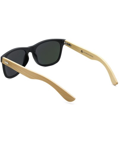 Aviator Wholesale Bamboo Sunglasses Eco Friendly Modern Retro 80's Classic - 10 Pack - Matte Black - Lava Red - CZ182DIOS35 $...