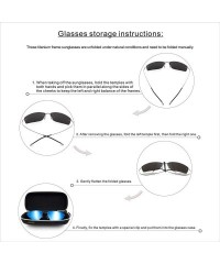 Sport Rimless Oversized Polarized Sunglasses for Women Men Rectangular Titanium Frameless Fashion Sports Shades - C318MHI6SE4...