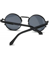 Rectangular Retro Round Polarized Sunglasses For Women Men Fashion Metal Frame UV Protection Driving Outdoor Sun Glasses - CN...