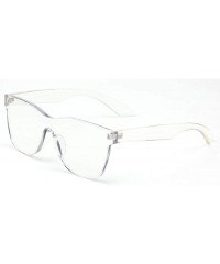 Goggle Our Ruth Sunglasses - Clear - CS18WQ6ZTNE $24.32