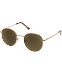 Round Women's The Good Life Focus Round Reading Sunglasses - Gold/Tortoise - CM18X72Z88E $26.39