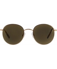 Round Women's The Good Life Focus Round Reading Sunglasses - Gold/Tortoise - CM18X72Z88E $26.39