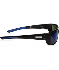 Rectangular Lock Sunglasses - Black - CI189XD5DY6 $27.48