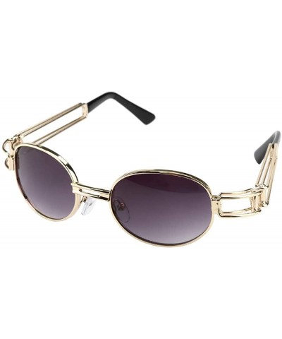Goggle Sunglasses for Men Women Steampunk Goggles Vintage Glasses Retro Punk Glasses Eyewear Party Props - B - CI18QNETG07 $1...