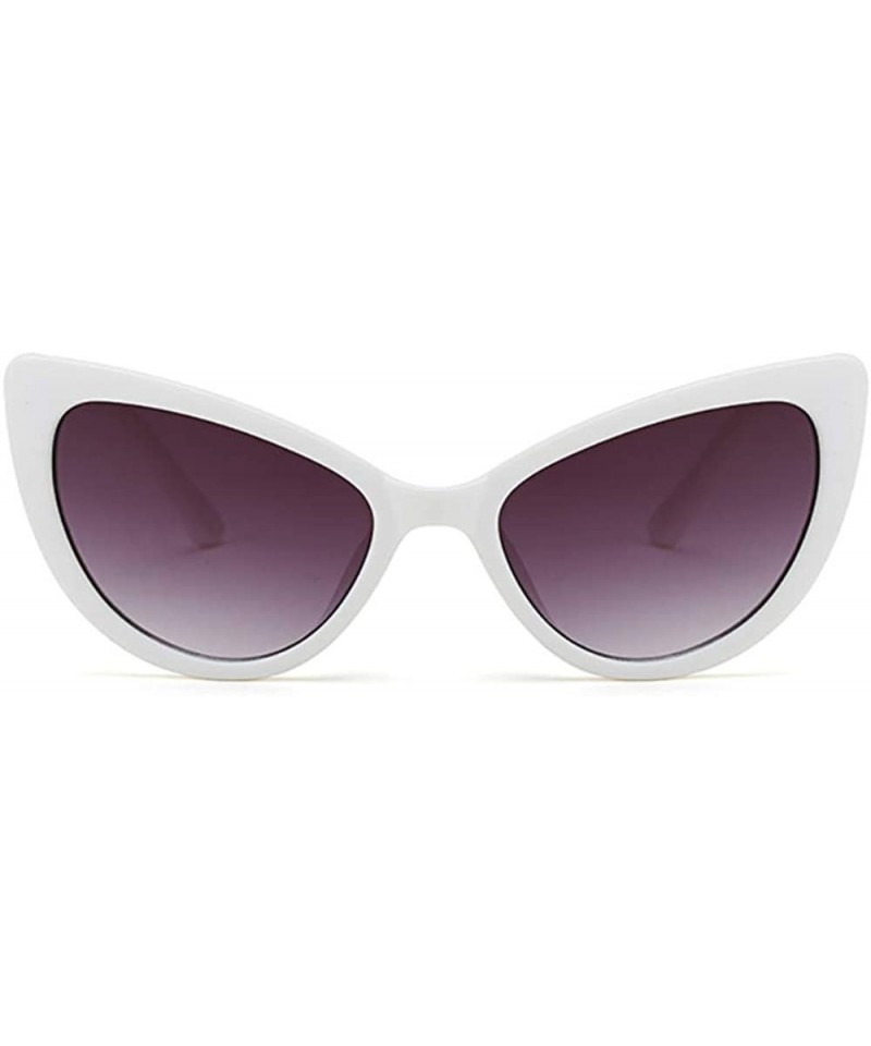 Vintage Triangle High Pointed Cat Eye Sunglasses