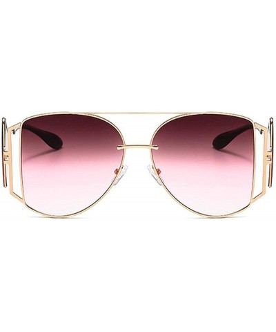 Goggle Metal Frame Punk Sunglasses Oversized Sunglasses Men Women Fashion Wind-proof Sunglasses Sunshade glasses UV400 - CV19...