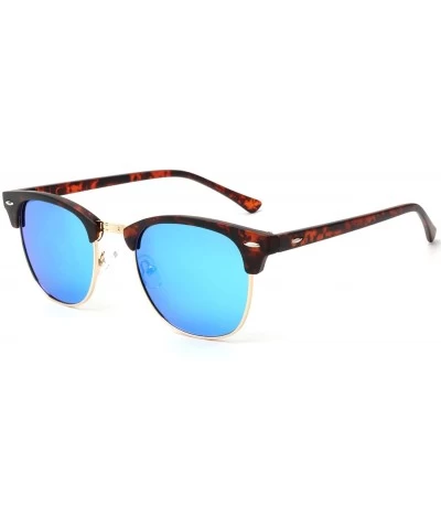 Wayfarer Unisex Polarized Sunglasses Stylish Sun Glasses for Men and Women Color Mirror Lens Multi Pack Options - CG18QTOOT4H...
