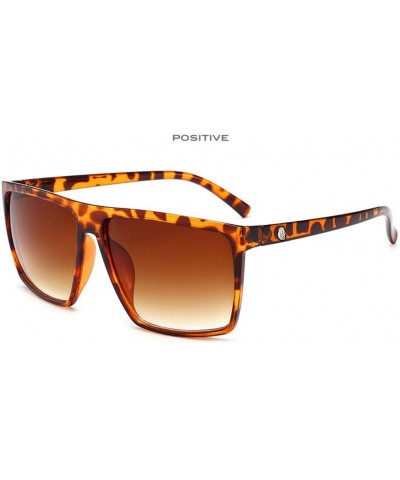 Oversized Square Sunglasses Men Mirror Photo Chromic Oversized Sunglasses Male Sun Glasses - C5 - CF194OUQ7WZ $32.06