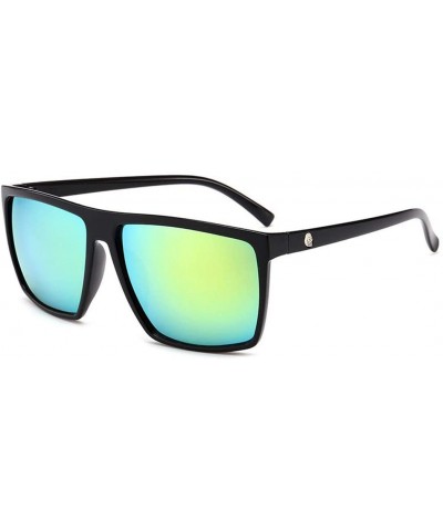 Oversized Square Sunglasses Men Mirror Photo Chromic Oversized Sunglasses Male Sun Glasses - C5 - CF194OUQ7WZ $16.88