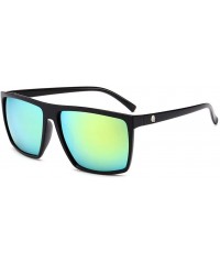 Oversized Square Sunglasses Men Mirror Photo Chromic Oversized Sunglasses Male Sun Glasses - C5 - CF194OUQ7WZ $16.88