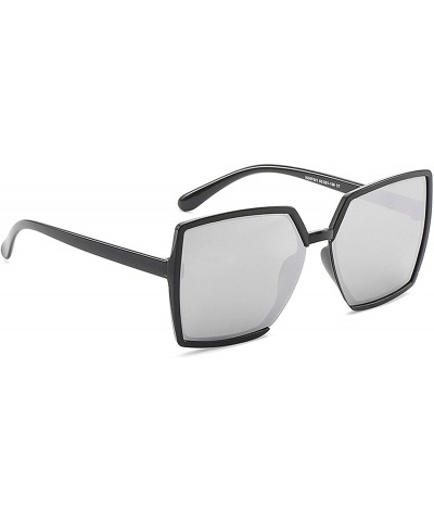 Sport Vintage style Irregular Sunglasses for Men or Women plastic AC UV 400 Protection Sunglasses - White - CP18SAT8AAY $34.42