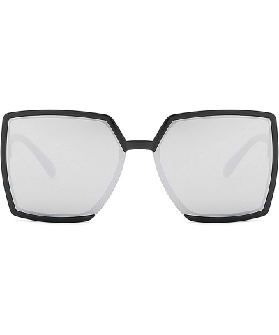 Sport Vintage style Irregular Sunglasses for Men or Women plastic AC UV 400 Protection Sunglasses - White - CP18SAT8AAY $17.97