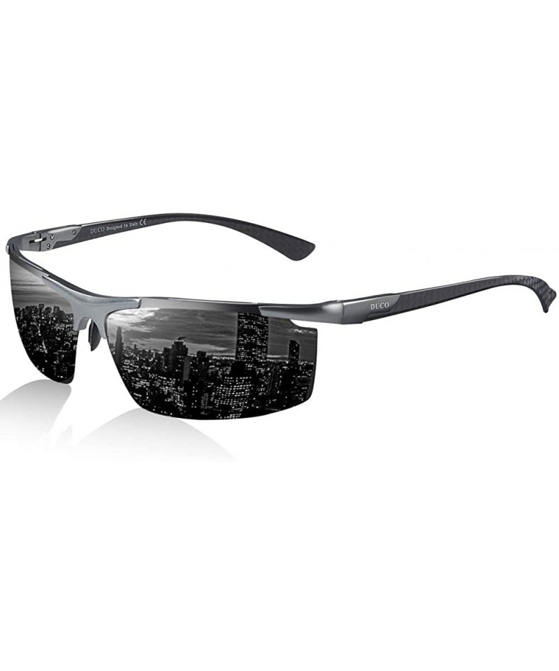 Men's Sports Carbon Fiber Temple Polarized Sunglasses 100% UV