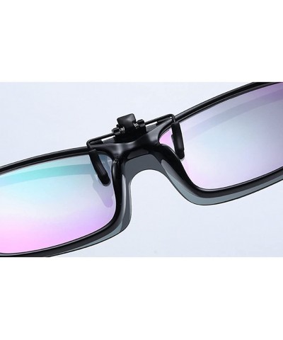 Sport Outdoor Sports Mens Nose Clip Eyewear Cycling Driving Sunglasses Polarized - Green - CB1808L5X5H $13.44