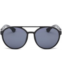 Rectangular Unisex Sunglasses Vintage Sun Glasses For Men/Women Eyewear - Black - CM18SM65W3W $7.35