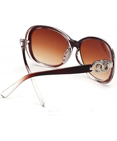 Sport Fashion UV Protection Glasses Travel Goggles Outdoor Sunglasses Sunglasses - Brown - CX18RDQ878C $33.66