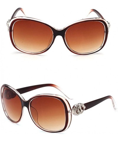 Sport Fashion UV Protection Glasses Travel Goggles Outdoor Sunglasses Sunglasses - Brown - CX18RDQ878C $15.92