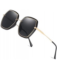 Oversized Women Oversized Polarized Square Sunglasses Fashion Ladies Sun Glasses Female Gradient Eyewear Goggles UV400 - C419...