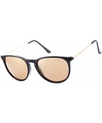 Oval Sunglasses for Women Fashion Cateye Erika Style Designer Frame Sun Glasses - CR18HCMSU86 $16.28