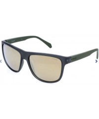 Rectangular Men's Pld2057/S Rectangular Sunglasses - Mtgrn Mil - CM187XWHS9T $54.09