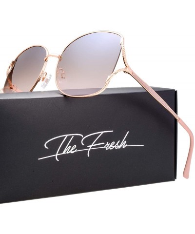 Aviator Classic Crystal Elegant Women Beauty Design Sunglasses Gift Box - L142-gold - C418M0SYKM4 $24.73