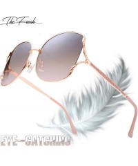 Aviator Classic Crystal Elegant Women Beauty Design Sunglasses Gift Box - L142-gold - C418M0SYKM4 $24.73