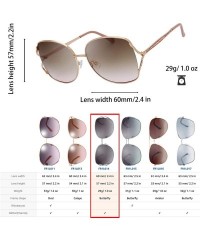 Aviator Classic Crystal Elegant Women Beauty Design Sunglasses Gift Box - L142-gold - C418M0SYKM4 $24.73