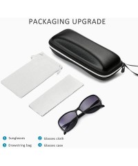 Oval Polarized Sunglasses Women Fashion Gradient Lenses Exquisite Diamond Decorated Frame UV400 Outdoor Travel Gift - CE199GN...