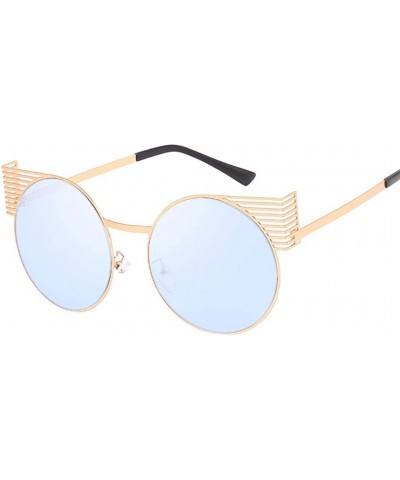 Oversized Oversized Polarized Sunglasses REYO Protection - Blue - CG18NX8RRXD $14.93
