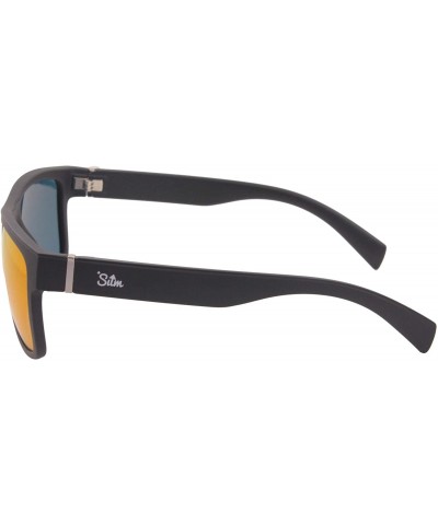 Rectangular Beach Cruiser Polarized TR90 Comfortable Durable Sunglasses for Men and Women - CV18Z008S78 $34.95