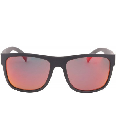 Rectangular Beach Cruiser Polarized TR90 Comfortable Durable Sunglasses for Men and Women - CV18Z008S78 $34.95