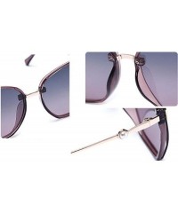 Aviator Fashion small frame sunglasses - TAC lens metal frame fashion sunglasses - D - CC18S0WSRCQ $82.04